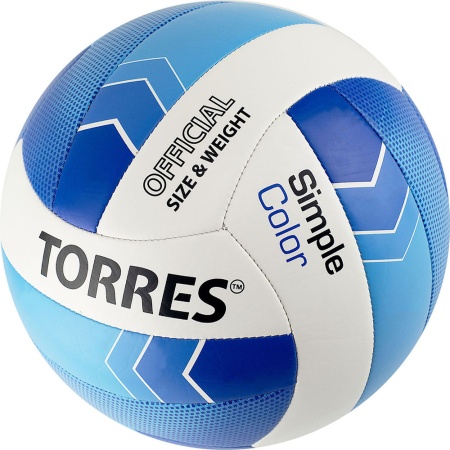 Купить Мяч волейбольный Torres Simple Color любительский р.5 в Юрге 